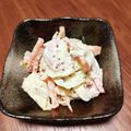 murasakii's cooksnap of when they made キャベツとハム粗挽きマスタードマヨサラダ.