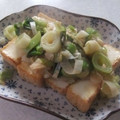 きらり流れ星's cooksnap of when they made 厚揚げのネギ味噌かけ.