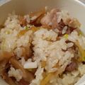 あきつま（杏花☆）'s cooksnap of when they made 〖鶏もも肉と舞茸のねぎしょうが混ぜご飯〗.