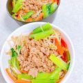 プー♡'s cooksnap of when they made おこげ付き☆簡単ビビンバ丼.