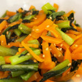 クックENVSYD☆'s cooksnap of when they made 小松菜と人参のナムル風.