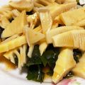 ふまにゃ's cooksnap of when they made 筍とワカメの酢味噌がけ.