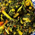 ◆あきママ◆'s cooksnap of when they made 若ごぼうの葉の佃煮.