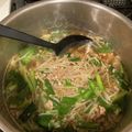 ななお：）'s cooksnap of when they made にんにくたっぷり風邪撃退うどん♪.