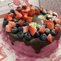 じゅたろー's cooksnap of when they made カシスとチョコの4段ネイキッドケーキ.