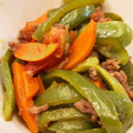 まめしばかきのすけ's cooksnap of when they made ピーマンとトマトとひき肉のそぼろ炒め.