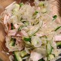KannoPopo's cooksnap of when they made 簡単すぎる♡サラミのマリネ♫.