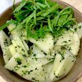 あい♪らんど's cooksnap of when they made ひろし&大根の浅漬け☆大葉のせ.