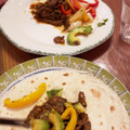 リュウココ's cooksnap of when they made ビーフファヒータス.