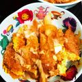 ミッキーこむぎ's cooksnap of when they made 基本のカツ丼.
