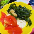 muumi☆'s cooksnap of when they made 簡単✿豆腐とわかめのサラダ✿.