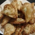 まくのうち's cooksnap of when they made 小豆とチーズのおつまみ餃子☆.