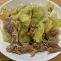 ポメちょん's cooksnap of when they made 豚こまとキャベツの蒸しバター焼き.