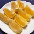 ひこモチ's cooksnap of when they made はるかオレンジの切り方.