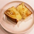 ❁Abake❁'s cooksnap of when they made 幸せのメープル塩バターチーズトースト♡.