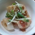ねこはがき's cooksnap of when they made さっぱり♪梅れんこん.