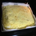 hina＆coMAM's cooksnap of when they made HMでバナナ＆豆腐のケーキ♪カンタン☆.