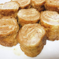vabochan's cooksnap of when they made 油揚げと豚肉のクルクル巻き♡焼き.