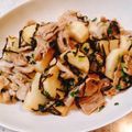 ◎ゆうさん's cooksnap of when they made ながいもと豚バラの塩昆布炒め！.