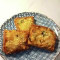 大魔女's cooksnap of when they made エビのパン揚げ.