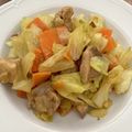 クックYS50's cooksnap of when they made 鶏むね肉とキャベツの甘味噌マヨ炒め♪.