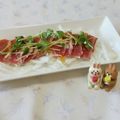 みかかめ's cooksnap of when they made 馬刺しのカルパッチョ.