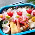 キャシーキャサリン's cooksnap of when they made キャラ弁に赤ウィンナーで簡単チューリップ.