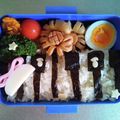 ばななのなな's cooksnap of when they made キャラ弁？ピアノ弁当☆.