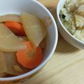 ビギナーえい's cooksnap of when they made 手羽元大根にんじんの煮物.