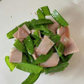ゆうゆう715's cooksnap of when they made 絹さやとハムの和風ナムル風.