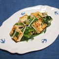 バカリャウ's cooksnap of when they made ノカンゾウと厚揚げのにんにく味噌炒め.