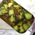 Sarala's cooksnap of when they made 簡単絶品♪砂肝とブロッコリーのアヒージョ.
