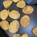 新米ママあーちゃん's cooksnap of when they made 離乳食後期～ かぼちゃとバナナのおやき♪.