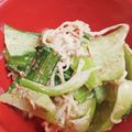 ブランシュkuu's cooksnap of when they made 青梗菜とカニカマの胡麻マヨ和え.