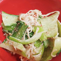 ブランシュkuu's cooksnap of when they made 青梗菜とカニカマの胡麻マヨ和え.