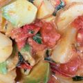 ririjun's cooksnap of when they made 新ジャガイモの生バジル炒め！.