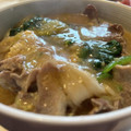 まるいさん's cooksnap of when they made 豚こまとほうれん草のあんかけそば.