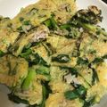 クックにくにく's cooksnap of when they made 子どもも喜ぶ★豚肉、にら、小松菜のチヂミ.