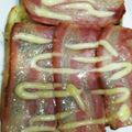 しーくれっと・らいふ's cooksnap of when they made 簡単！ベーコンマヨトースト.