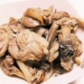 新妻あや's cooksnap of when they made 舞茸チキンの＊簡単クリーム煮.