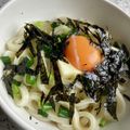 yu🐓's cooksnap of when they made 釜玉バターうどん！.