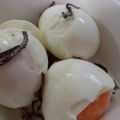 小５料理男子's cooksnap of when they made 塩昆布乗せゆで卵＊お弁当に.