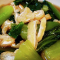 ★お結び☆'s cooksnap of when they made 青梗菜と油揚げの煮物兼お浸し.