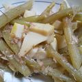 くま0908's cooksnap of when they made 白だしで簡単！絶品！たけのことふきの煮物.