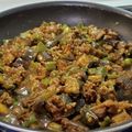 ｸﾏﾘｴ's cooksnap of when they made なすと挽肉のドライカレー.
