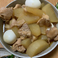 ぽっぽ5's cooksnap of when they made 簡単！鶏と大根の煮物【炊飯器or圧力鍋】.