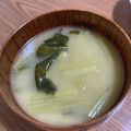 お塩と砂糖's cooksnap of when they made ❀ふきのお味噌汁❀.