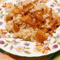 Miella's cooksnap of when they made 【楽めし】ガリバタ醤油たけのこご飯.