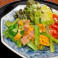 ルぴあ's cooksnap of when they made 小松菜ベーコンのタママヨソテー.
