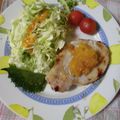 violets's cooksnap of when they made 豚肉の塩麹焼きマーマレードソース.